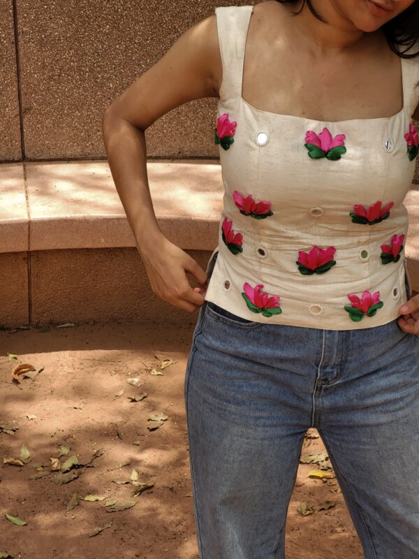 Tezza_2025_05_27_153005529 Kamal Kari Set (Top + Shirt)